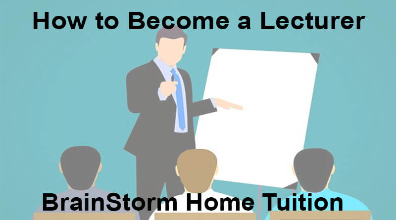 how to become a lecturer