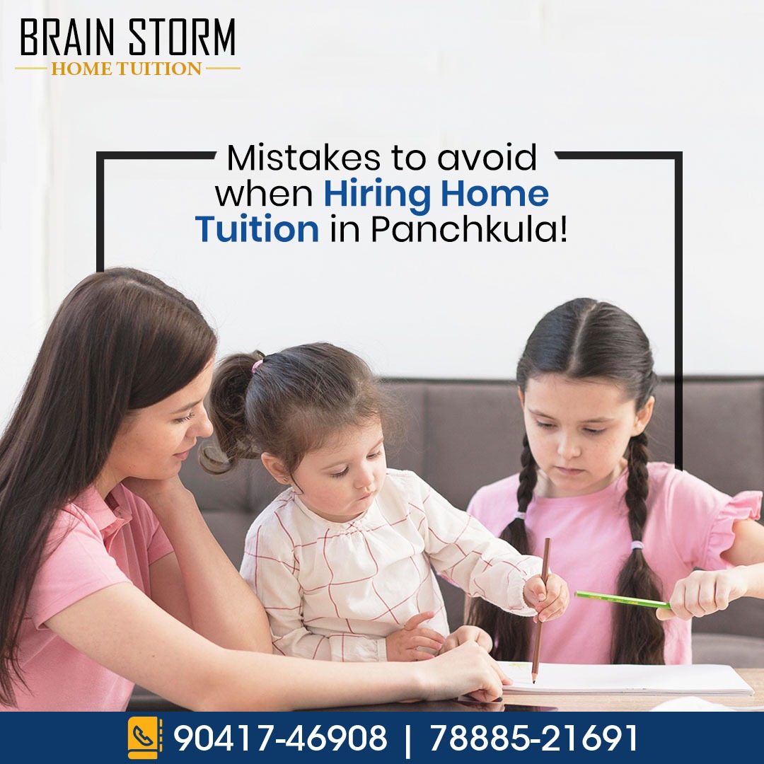 Avoid Mistakes for home tuition