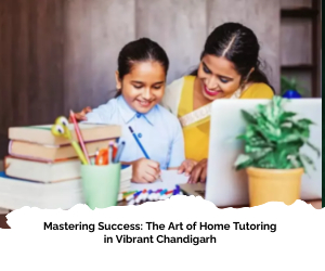 Two enthusiastic students engaged in a lively discussion during a home tutoring session in Chandigarh